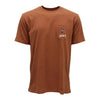 Hooey Mens Cheyenne Pocket T-Shirt Rust Orange - HT2607RU