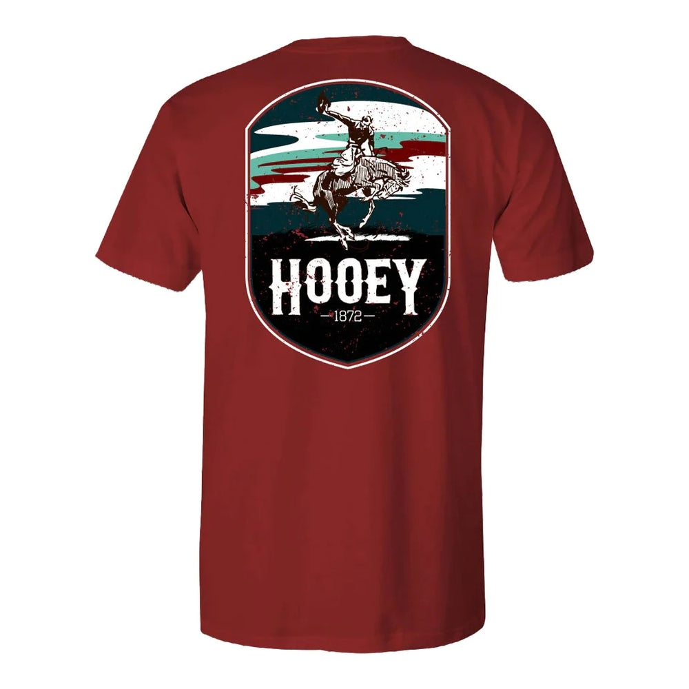 Hooey Mens Cheyenne Scarlet T-Shirt