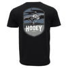 Hooey Mens "Cheyenne" T-Shirt Black - HT1688BK