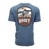 Hooey Mens "Cheyenne" T-Shirt Dark Denim - HT2607DKDE