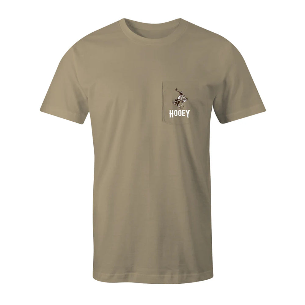 Hooey Mens Cheyenne Tan T-Shirt - HT1688TN