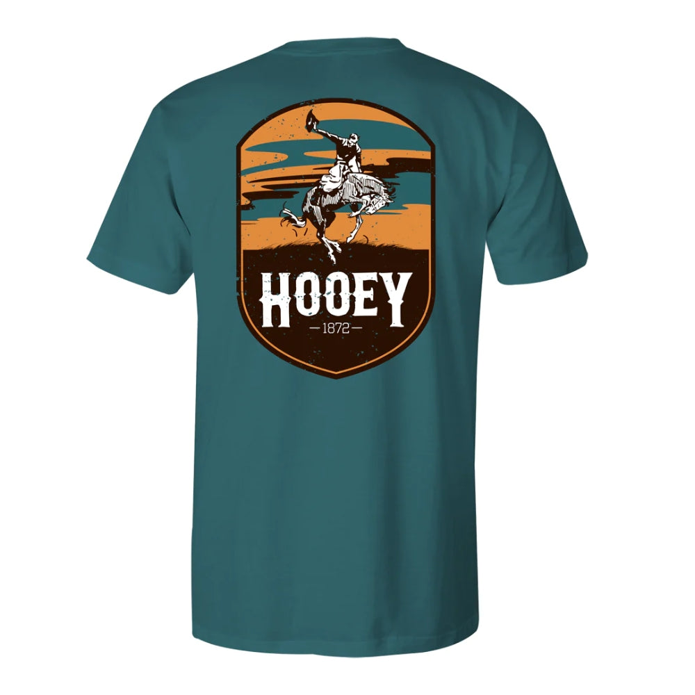 Hooey Mens "Cheyenne" Teal T-Shirt