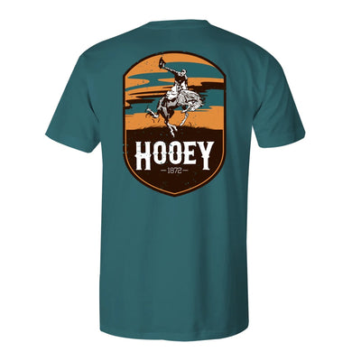 Hooey Mens "Cheyenne" Teal T-Shirt