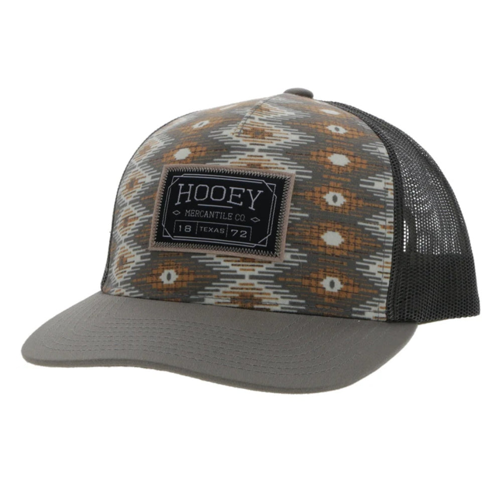 Hooey Mens "DOC" Cap - 2302T-CRGY