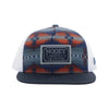Hooey Mens "Doc" Rectangle Patch Cap Navy - 2502T-NVWH