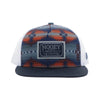 Hooey Mens "Doc" Rectangle Patch Cap Navy - 2502T-NVWH
