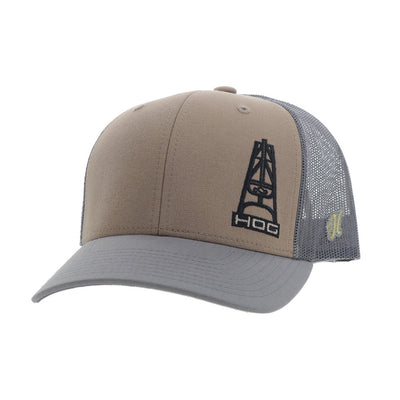 Hooey Mens Grey "HOG" Cap - 3029T-TNGY