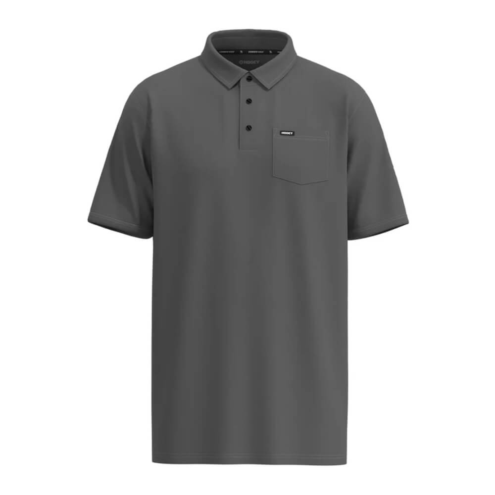 Hooey Mens "Hot Shot" Grey Polo Shirt