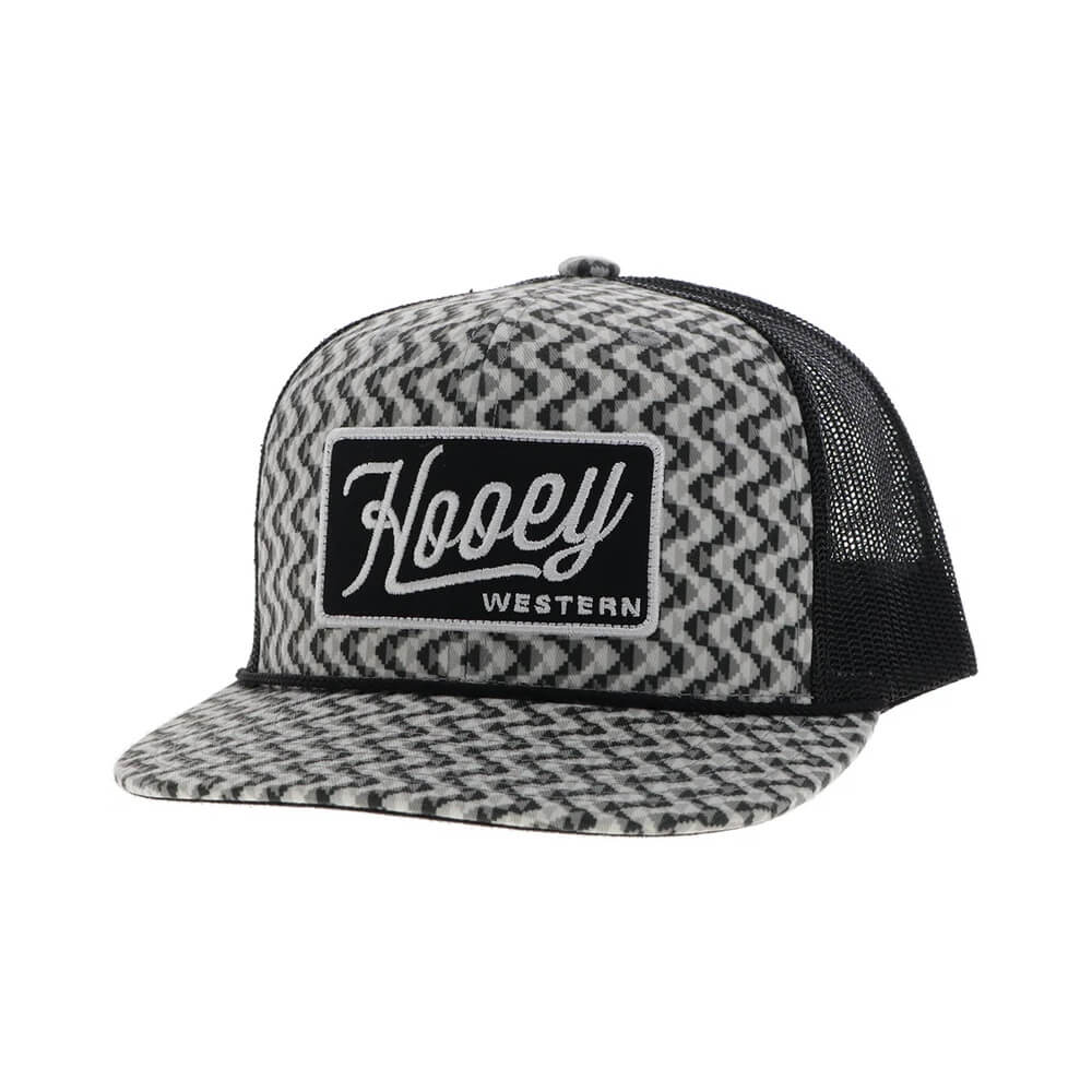 Hooey Mens "Lakota" Cap Grey/Black - 2548T-GYBK