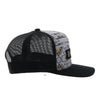 Hooey Mens "Lock-Up" Grey/Black Cap