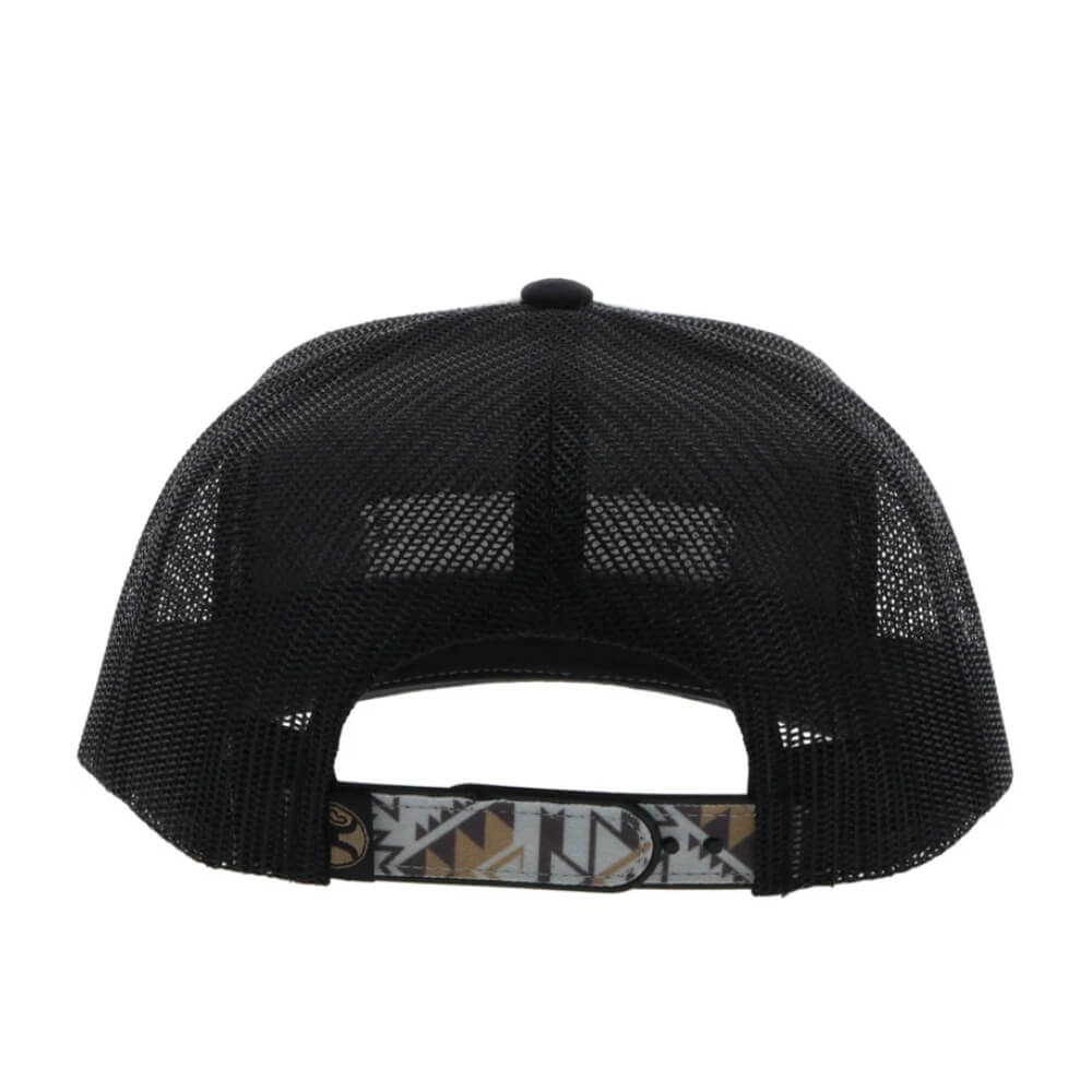 Hooey Mens "Lock-Up" Grey/Black Cap - 2313T-GYBK
