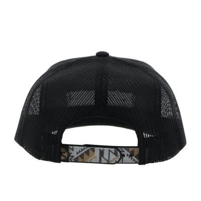 Hooey Mens "Lock-Up" Grey/Black Cap - 2313T-GYBK