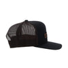 Hooey Mens "Lock-Up" Snapback Cap - 2313T-BKBR