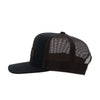 Hooey Mens "Lock-Up" Snapback Cap - 2313T-BKBR