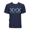 Hooey Mens "Loop" T-Shirt Navy - HT2606NV