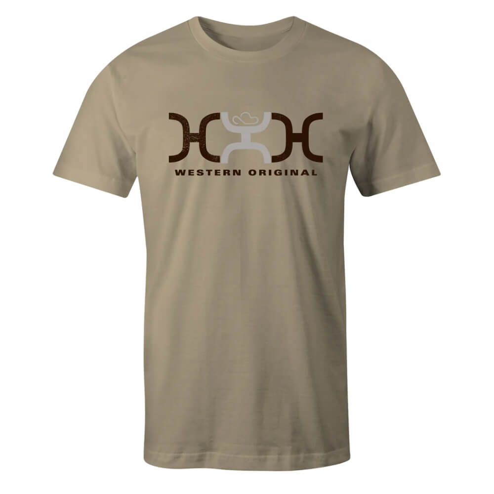 Hooey Mens "Loop" T-Shirt Tan - HT1681TN
