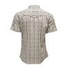 Hooey Mens "Maverick" Button Up Shirt Tan - HT2624CRAZ