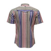 Hooey Mens "Maverick" Short Sleeve Button Up Shirt Tan/Multicolor - HT2624TNST