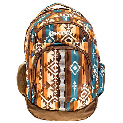 Hooey Mens "Ox" Backback Brown & Aztec - BP074AZBR