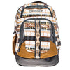 Hooey Mens "Ox" Backpack Tan & Charcoal w/Aztec - BP074TNCH