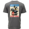 Hooey Mens "Prison Rodeo" T-Shirt Grey - HT1893DKGY