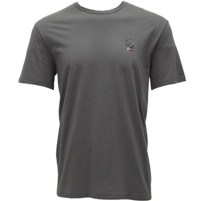 Hooey Mens "Prison Rodeo" T-Shirt Grey - HT1893DKGY