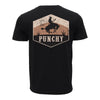 Hooey Mens "Ranchero" Punchy Pocket T-Shirt Black - PT2601BK