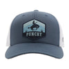 Hooey Mens "Ranchero" Snapback Cap Blue - 5027T-BLWH