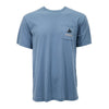 Hooey Mens "Ranchero" T-Shirt Dark Denim w/Tan - PT1648DE