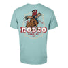 Hooey Mens "Rank Rodeo Co" T-Shirt Light Blue - RT2604LTBL