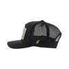 Hooey Mens "Rank Stock" Cap Black - 2561T-BK