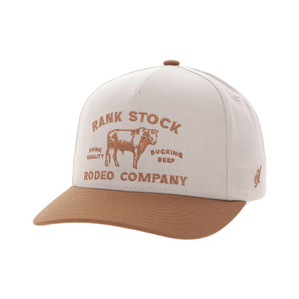 Hooey Mens "Rank Stock" Cap Tan - 2662T-TN