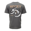 Hooey Mens "Rattler" T-Shirt Dark Grey - HT2608DKGY