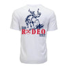 Hooey Mens "Rodeo Round Up" T-Shirt White - HT2609WH