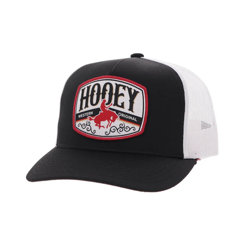 Hooey Mens "Salado" Cap Black/White - 2604T-BKWH