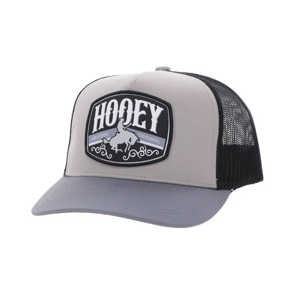 Hooey Mens "Salado" Cap Grey/Black - 2604T-GYBK