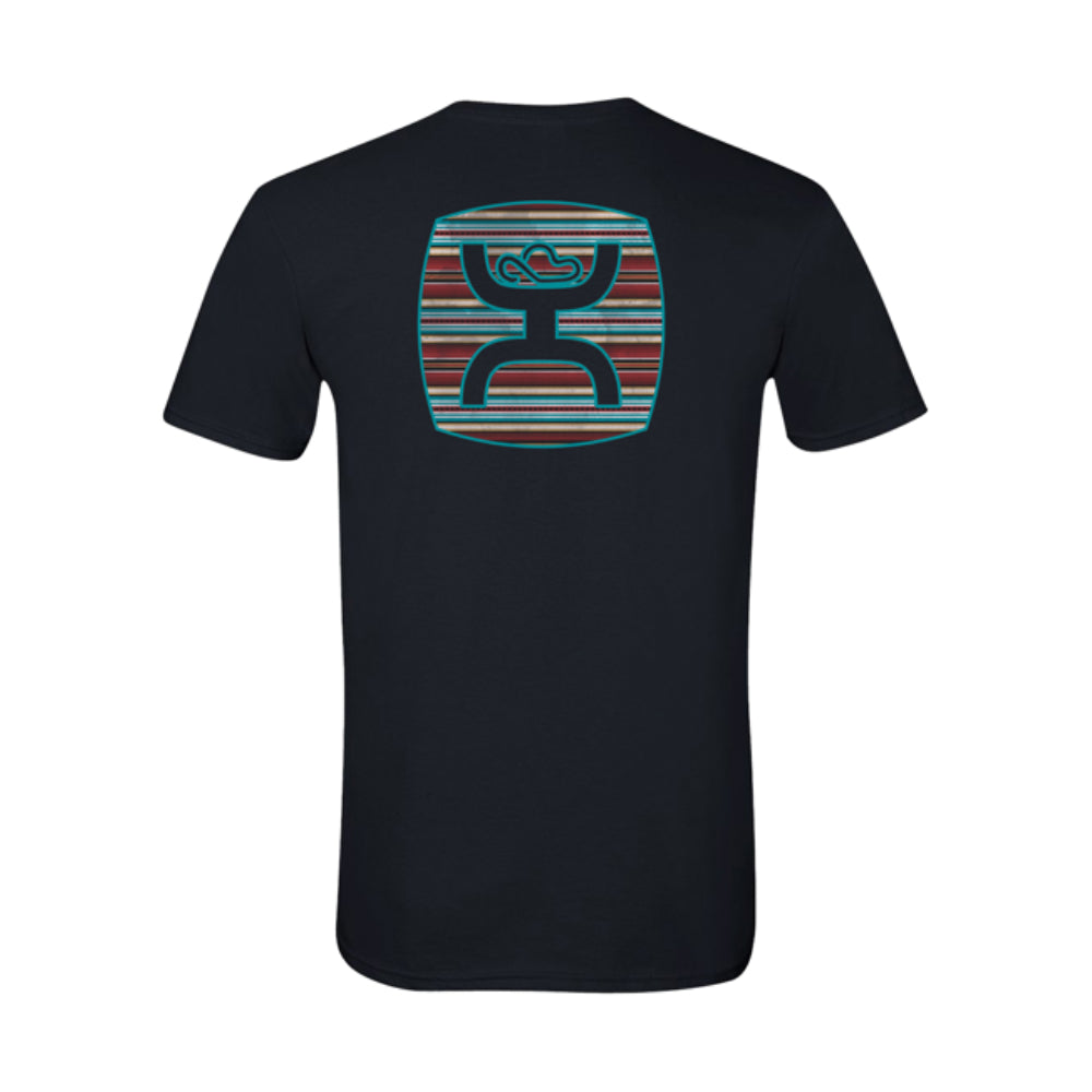 Hooey Mens Serape Emblem Short Sleeve T-Shirt