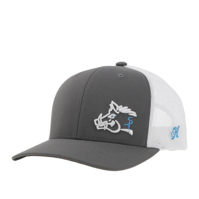 Hooey Mens "Sniper Pig" Blue Logo Cap