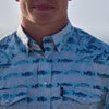 Hooey Mens "Sol" Pearl Snap Shirt Cloud Blue - HT2621LTBL