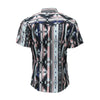 Hooey Mens "Sol" Short Sleeve Pearl Snap Shirt Pink/Aztec - HT2621PKAZ