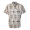Hooey Mens "Sol" Short Sleeve Pearl Snap Shirt Tan/Aztec - HT2621TNAZ