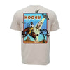 Hooey Mens "Space Rustler" T-Shirt Cream - HT2677CR