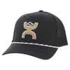 Hooey Mens "Sterling" Cap Black - 2506T-BKTN