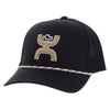 Hooey Mens "Sterling" Cap Black - 2506T-BKTN