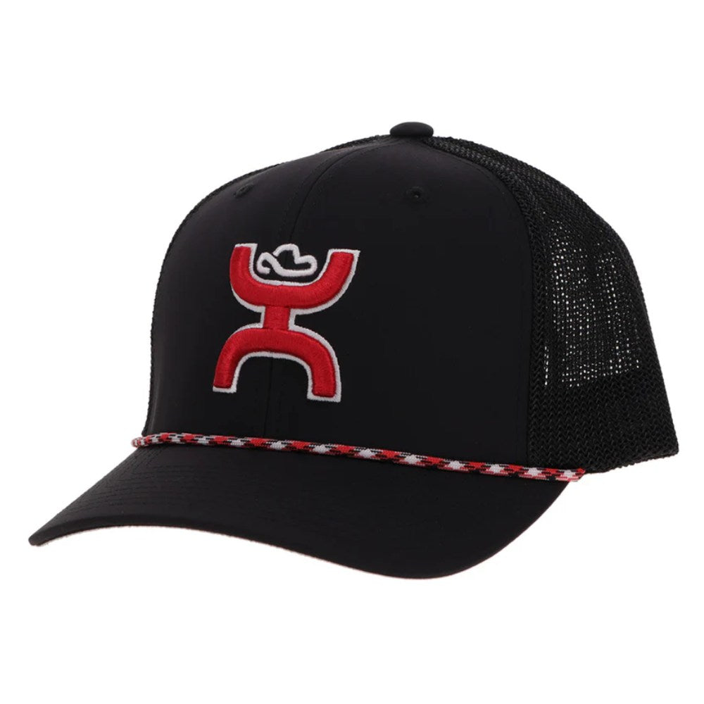 Hooey Mens Sterling Logo Cap Black - 2506T-BK