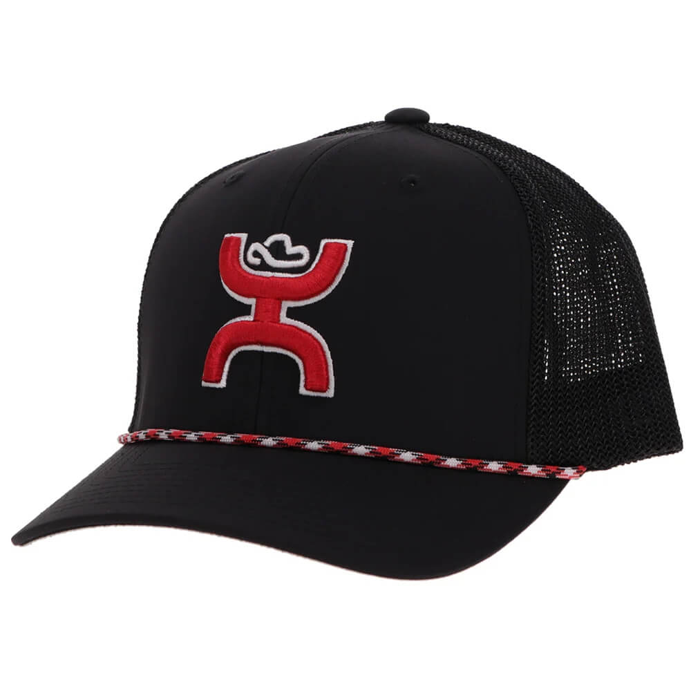Hooey Mens Sterling Logo Cap Black - 2506T-BK