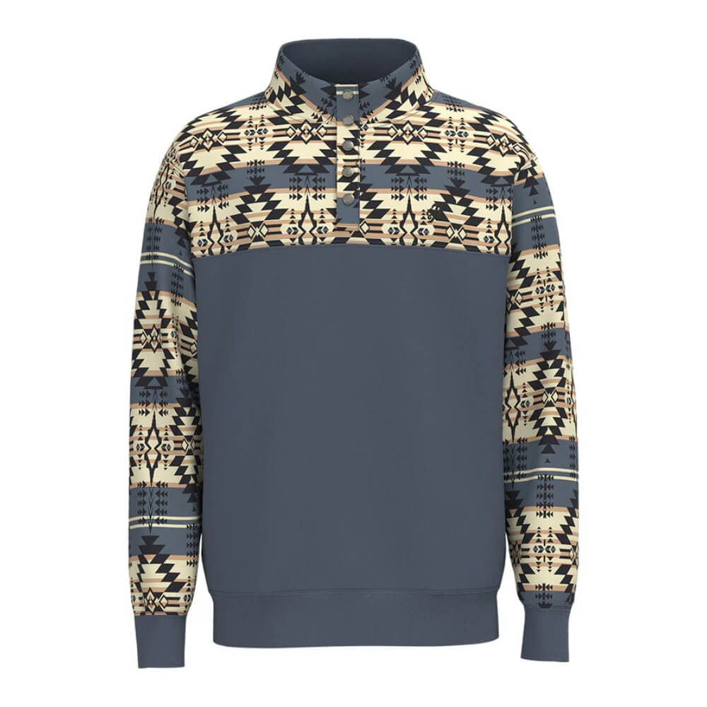 Hooey Mens "Stevie" Aztec Hoodie