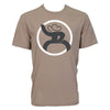 Hooey Mens "Strap" T-Shirt Light Brown - RT2602LTBR