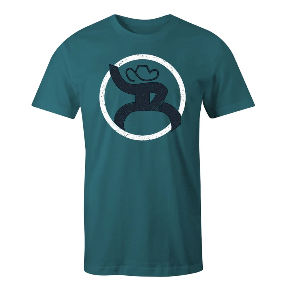 Hooey Mens "Strap" Teal T-Shirt