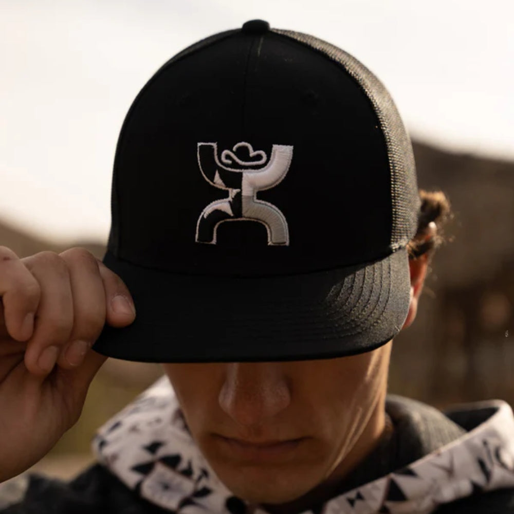 Hooey Mens "Texican" Black Cap